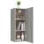 Dulap de perete, gri sonoma, 34,5x34x90 cm, lemn compozit GartenMobel Dekor