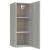 Dulap de perete, gri sonoma, 34,5x34x90 cm, lemn compozit GartenMobel Dekor