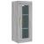 Dulap de perete suspendat, gri sonoma, 34,5x34x90 cm GartenMobel Dekor