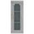Dulap de perete suspendat, gri sonoma, 34,5x34x90 cm GartenMobel Dekor
