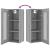 Dulap de perete suspendat, gri sonoma, 34,5x34x90 cm GartenMobel Dekor