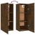 Dulap suspendat, stejar fumuriu, 35x34x90 cm, lemn prelucrat GartenMobel Dekor
