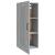 Dulap suspendat, gri sonoma, 35x34x90 cm, lemn prelucrat GartenMobel Dekor