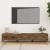 Comodă TV, stejar maro, 150x34,5x30 cm, lemn prelucrat GartenMobel Dekor