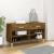 Pantofar, stejar fumuriu, 102x35x55 cm, lemn compozit GartenMobel Dekor