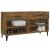 Pantofar, stejar fumuriu, 102x35x55 cm, lemn compozit GartenMobel Dekor
