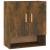 Dulap de perete, stejar fumuriu, 60x31x70 cm, lemn compozit GartenMobel Dekor