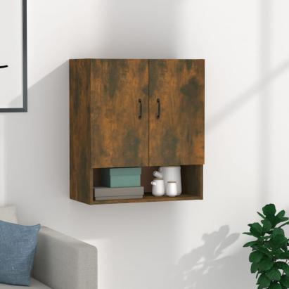Dulap de perete, stejar fumuriu, 60x31x70 cm, lemn compozit GartenMobel Dekor