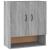 Dulap de perete, gri sonoma, 60x31x70 cm, lemn compozit GartenMobel Dekor
