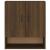 Dulap de perete, stejar maro, 60x31x70 cm, lemn prelucrat GartenMobel Dekor