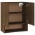 Dulap de perete, stejar maro, 60x31x70 cm, lemn prelucrat GartenMobel Dekor