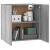 Dulap de perete, sonoma gri, 60x30x60 cm, lemn prelucrat GartenMobel Dekor
