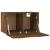 Dulap de perete, stejar fumuriu, 60x36,5x35 cm, lemn prelucrat GartenMobel Dekor