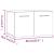 Dulap de perete, stejar fumuriu, 60x36,5x35 cm, lemn prelucrat GartenMobel Dekor