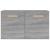 Dulap de perete, gri sonoma, 60x36,5x35 cm, lemn prelucrat GartenMobel Dekor