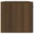 Dulap de perete, stejar maro, 60x36,5x35 cm, lemn prelucrat GartenMobel Dekor