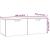 Dulap de perete, stejar fumuriu, 100x36,5x35 cm, lemn prelucrat GartenMobel Dekor