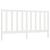 Tăblie de pat, alb, 206x4x100 cm, lemn masiv de pin GartenMobel Dekor