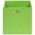 Cutii depozitare, 10 buc., verde, 32x32x32 cm, textil GartenMobel Dekor