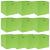 Cutii depozitare, 10 buc., verde, 32x32x32 cm, textil GartenMobel Dekor