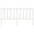 Tăblie de pat, alb, 206x4x100 cm, lemn masiv de pin GartenMobel Dekor