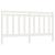 Tăblie de pat, alb, 206x4x100 cm, lemn masiv de pin GartenMobel Dekor