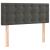 Pat box spring cu saltea, gri închis, 90x190 cm, catifea GartenMobel Dekor