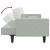 Set canapea cu perne, 2 piese, gri deschis, catifea GartenMobel Dekor