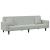 Set canapea cu perne, 2 piese, gri deschis, catifea GartenMobel Dekor