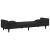 Set canapea cu perne, 2 piese, roz, catifea GartenMobel Dekor