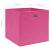 Cutii depozitare, 4 buc., roz, 28x28x28 cm, textil nețesut GartenMobel Dekor