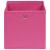 Cutii depozitare, 4 buc., roz, 28x28x28 cm, textil nețesut GartenMobel Dekor
