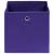 Cutii de depozitare 4 buc. violet, 28x28x28 cm, textil nețesut GartenMobel Dekor