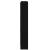 Pantofar, negru, 59x17x108 cm, lemn compozit GartenMobel Dekor