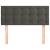 Tăblie de pat, gri închis, 90x5x78/88 cm, catifea GartenMobel Dekor