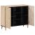 Dulap lateral, 90x33x75 cm, lemn masiv de mango GartenMobel Dekor