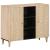 Dulap lateral, 90x33x75 cm, lemn masiv de mango GartenMobel Dekor