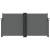 Copertină laterală retractabilă, antracit, 120 x 1000 cm GartenMobel Dekor