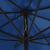 Umbrelă de soare de exterior, stâlp metalic, azuriu, 400 cm GartenMobel Dekor