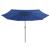 Umbrelă de soare de exterior, stâlp metalic, azuriu, 400 cm GartenMobel Dekor