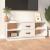 Comodă TV, alb, 100x34x40 cm, lemn masiv de pin GartenMobel Dekor