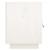 Noptiere, 2 buc., alb, 40x34x45 cm, lemn masiv de pin GartenMobel Dekor