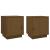 Noptiere, 2 buc., maro miere, 40x34x45 cm, lemn masiv de pin GartenMobel Dekor