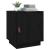 Noptiere, 2 buc., negru, 40x34x45 cm, lemn masiv de pin GartenMobel Dekor