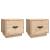 Noptiere, 2 buc., 40x34x35 cm, lemn masiv de pin GartenMobel Dekor