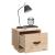 Noptiere, 2 buc., 40x34x35 cm, lemn masiv de pin GartenMobel Dekor
