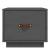 Noptiere, 2 buc., gri, 40x34x35 cm, lemn masiv de pin GartenMobel Dekor