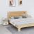 Noptiere, 2 buc., alb, 40x34x45 cm, lemn masiv de pin GartenMobel Dekor