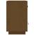 Noptiere, 2 buc, maro miere, 40x34x55 cm, lemn masiv de pin GartenMobel Dekor