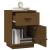 Noptiere, 2 buc, maro miere, 40x34x55 cm, lemn masiv de pin GartenMobel Dekor